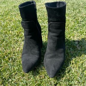 Steve Madden suede above ankle bootie